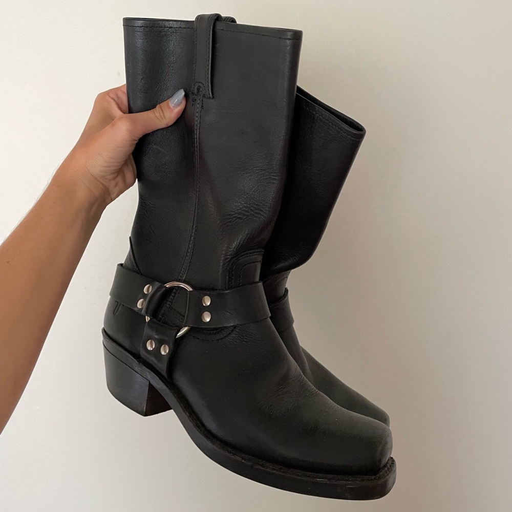 Frye Moto Boots